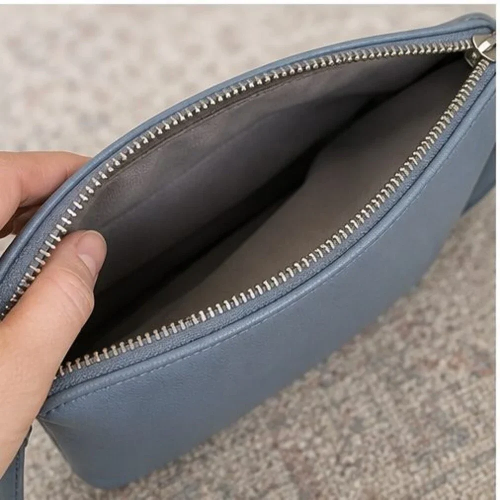Charcoal Vegan Leather Bag